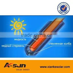 58mm 1800mm Low Price Solar Water Heater Evacuated Tube thumbnail-5