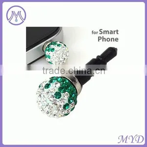 3.5mm Crystal Phone Dustproof Plug in Shenzhen Wholesale thumbnail-1