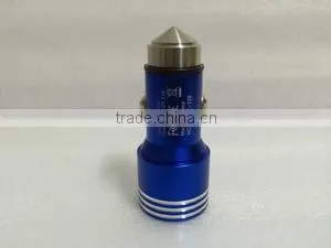 2016 New Arrival Safety Hammer Car Charger With Broken Window Hammer Design Function Metal Aluminum thumbnail-2