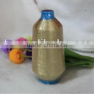 st Type Metallic Yarn for Embroidery,knitting Fabric thumbnail-1