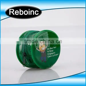 Piping Pvc Round Bag Customized Round PVC Packing Bag,coin Purse With Nice Priniting thumbnail-4