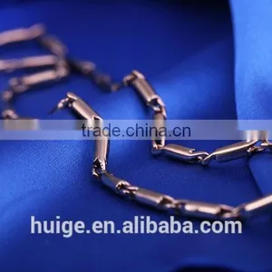 2015 China Supplier Jewellery Fashion Ornate Jewelry Chain Decorative Chain & Coffee Gold Plated Link Chain thumbnail-5