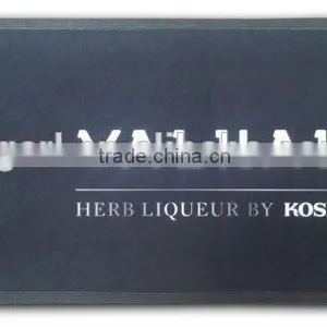 China Goldenl Supplier Custom Non-woven Fabric Nitrile Rubber Beer Bar Mat thumbnail-2