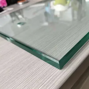 Flat Safety 8mm 10mm 12mm Tempered Glass for Pool Fence / Balustrade / Railing / Stair / Floor / Tempered Glass for Swimming Pool Fencing thumbnail-1
