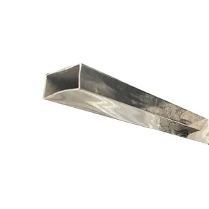 China Hot Sale Wholesale Durable 201 202 Metal Stainless Steel Square Tube Pipe thumbnail-1