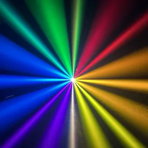 580 Beam Light, Moving Head Light, Stage Lighting, DMX512, Philips Bulb, Professional Performance Light, Strobe Effect thumbnail-4