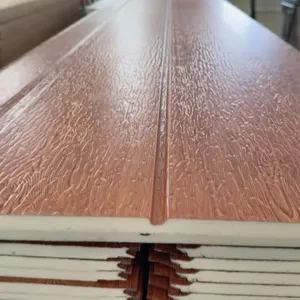 Fireproof Heat Insulation Carved Decorative Sandwich Panel 5-Year Warranty Free Installation Technical Support thumbnail-3