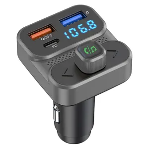 OEMBC95 New Product QC18W and PD18W Bluetooth Car Charger And BT FM Transmitter With U-Disk 95 thumbnail-1