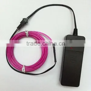 3M of Dia.2.3MM EL Wire With Portable 3V(2XAA-NOT INCLUDED) EL Wire Inverter thumbnail-3