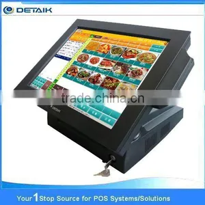 DTK-POS1568B Factory Supply Fast Delivery 15 Inch MSR Cheap POS System thumbnail-1
