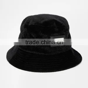 Online Shop Black Fur Russian Bucket Winter Hat thumbnail-4