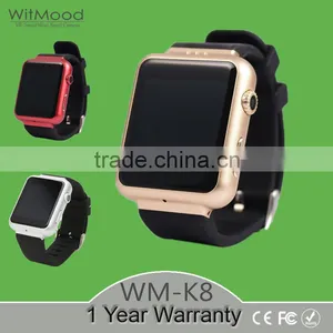 Witmood 2016 Sim Card Wifi Bluetooth Smart Mobile Phone Bluetooth Smart Watch 3G Wrist Band Watch thumbnail-1