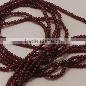 Garnet Round Beads thumbnail-3