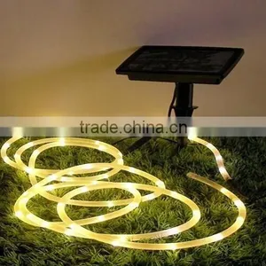 Solar Powered LED Christmas Strings,colorful Led Rope Light thumbnail-1