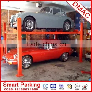 Home 4 Post Car Parking Lift / Car Lift Parking System thumbnail-1