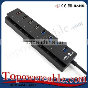 Cheap Hi - Speed Usb 3.0 With 2.0 8 Ports Hub For Smart Phones Tablets thumbnail-2