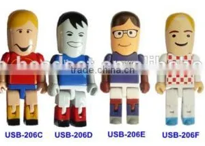 Plastic Funny Variety Mankind Shape USB Flash Drive ( USB-206 ) thumbnail-3