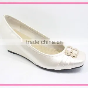 2015 Medium Heel Wedge Woman Fashion Cheap Shoes thumbnail-1
