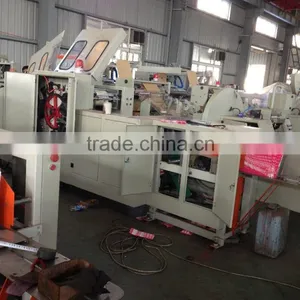 Shopping Carry Paper Bag Making Machine/Automatic Brown Kraft Paper Bag Making Machine/square Bottom Paper Bag Making Machine thumbnail-3