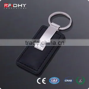 Customized Leather NFC Keychain for Membership Management thumbnail-1