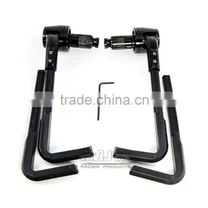 BJ-LG-003 Universal 7/8" 22mm CNC Motorcycle Bent Brake Clutch Lever Guard thumbnail-3