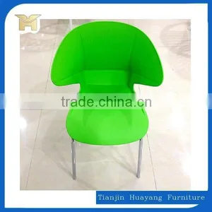 High Quality Modern Restraurant Furniture Steel Base PP Seat RESTAURANT CHAIR, HYH-A305B thumbnail-1