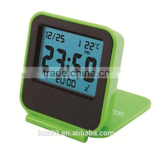 Fancy Colorful Advertising Desk Mini Low Light Alarm Clock With Thermometer Alarm Snooze /Electronic Items Manufacturer thumbnail-2