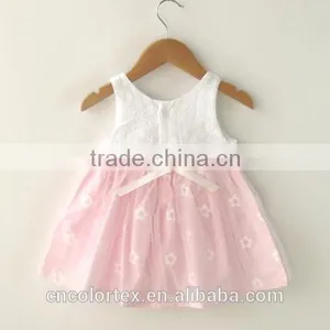 Customized Baby Girls Summer Sleeveless Tulle Princess Skirt Zhengzhou thumbnail-3