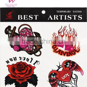 The New Release Tattoo Stickers Waterproof Female Love Love Love thumbnail-1