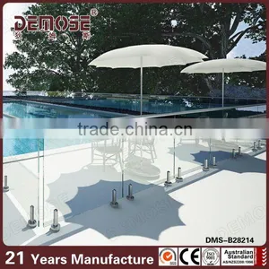Hot Sell Decorative Swimming Pool Safety Glass Fence thumbnail-1