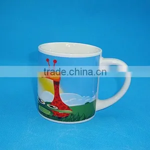 Funny Carton Design Porcelain Water Mug for Children thumbnail-2