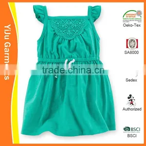 Kids Fashion Caucal Summer Sleeveless Cotton Skirt thumbnail-1