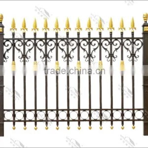 China Power Coated Decorative Aluminum Garden Fence for Villa thumbnail-1