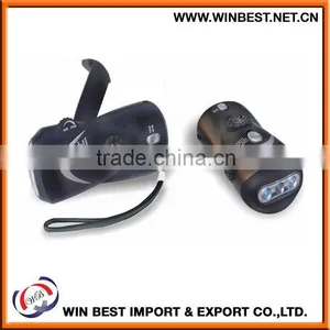 Crank Dynamo Torch With FM/AM Radio thumbnail-1