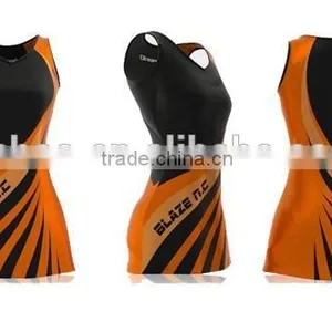 Best Design Netball A-line Dress for Club and School Team thumbnail-2