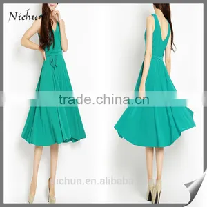 Elegant V Back Expansion Latest Dress Design for Ladies thumbnail-1