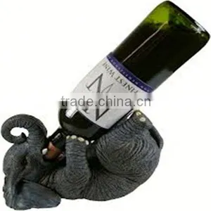 Wine Holder Basket ,unique Wine Holder , Wine Holder Figurine thumbnail-1