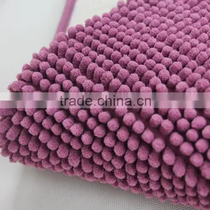 100%chenille Good Hygroscopic Bathroom Carpet thumbnail-3