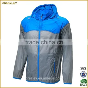 Wholesale Price Light Contrast Color Long Sleeve Protecting Men's Jacket thumbnail-1
