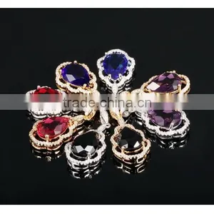 Oem Product Fancy Design Pendant Rhinestone Necklace thumbnail-5