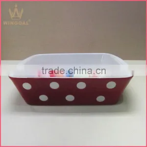 Porcelain and Ceramic Rectangular Bakeware thumbnail-1