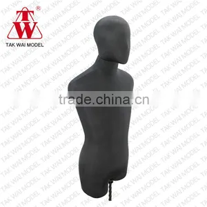 Top Male Half Body Fiberglass Display Model Fashion Model Mannequin thumbnail-2
