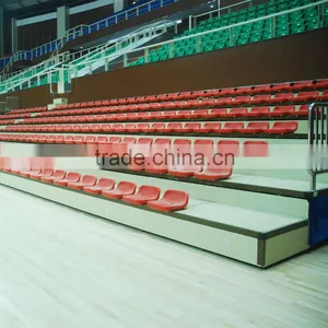 University Sport Game Gym Movable Retractable Seating Bleachers thumbnail-1