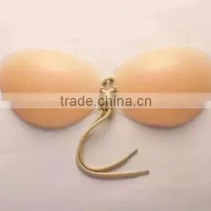 Latest Nude Silicon Strapless Breast Enhancer Bra thumbnail-2