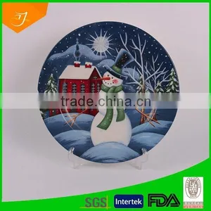 12'' Ceramic Plate,high Quality Ceramic Plate With Full Decal,fruit and Cake Plate thumbnail-1