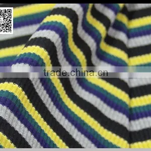 2016 Newest Light Colorful Soft Rib Knitted Fabric for Lady's Fashional thumbnail-4