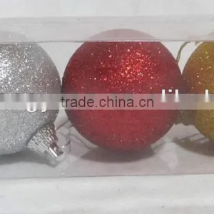 New Year Christmas Tree Decoration Christmas Foam Ball thumbnail-1