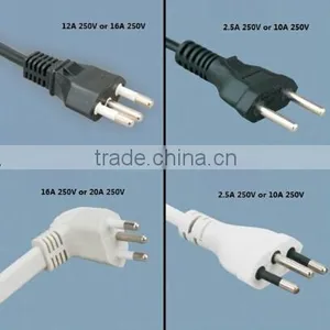 Brazil Standard Power Cord With Plug 250V thumbnail-1
