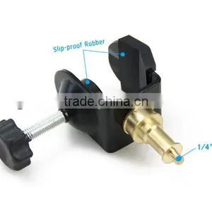 Photographic Clamp/ U Tyep Studio Clamp With 1/4 Brass Spigot Nut for Background Backdrop Stand thumbnail-1