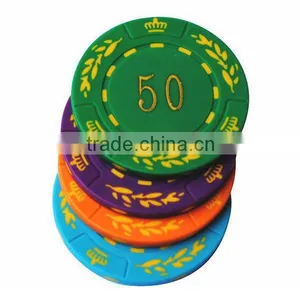 23.2mm Colorful Customized Plastic Token for Game / Promotional Customized ABS Embossed Plastic Token Coin Quality Choice thumbnail-3